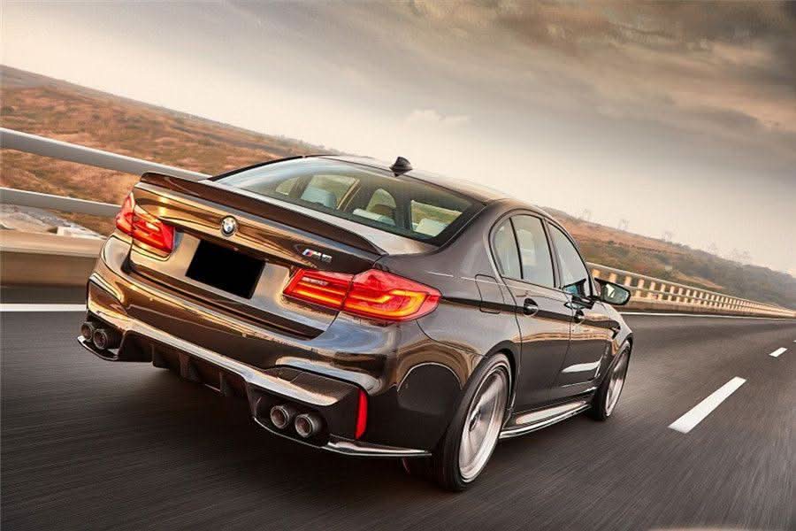 2018-2023 BMW F90 M5 D3 Style Carbon Fiber Turnk Spoiler
