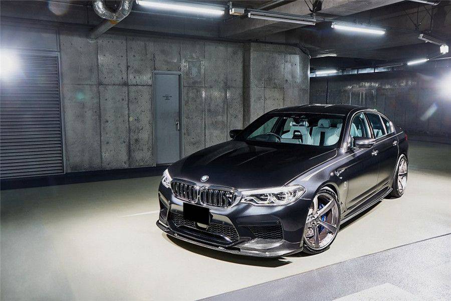 2018-2020 BMW F90 M5 And Competition D3 Style Carbon Fiber Front Lip (NOT LCI)