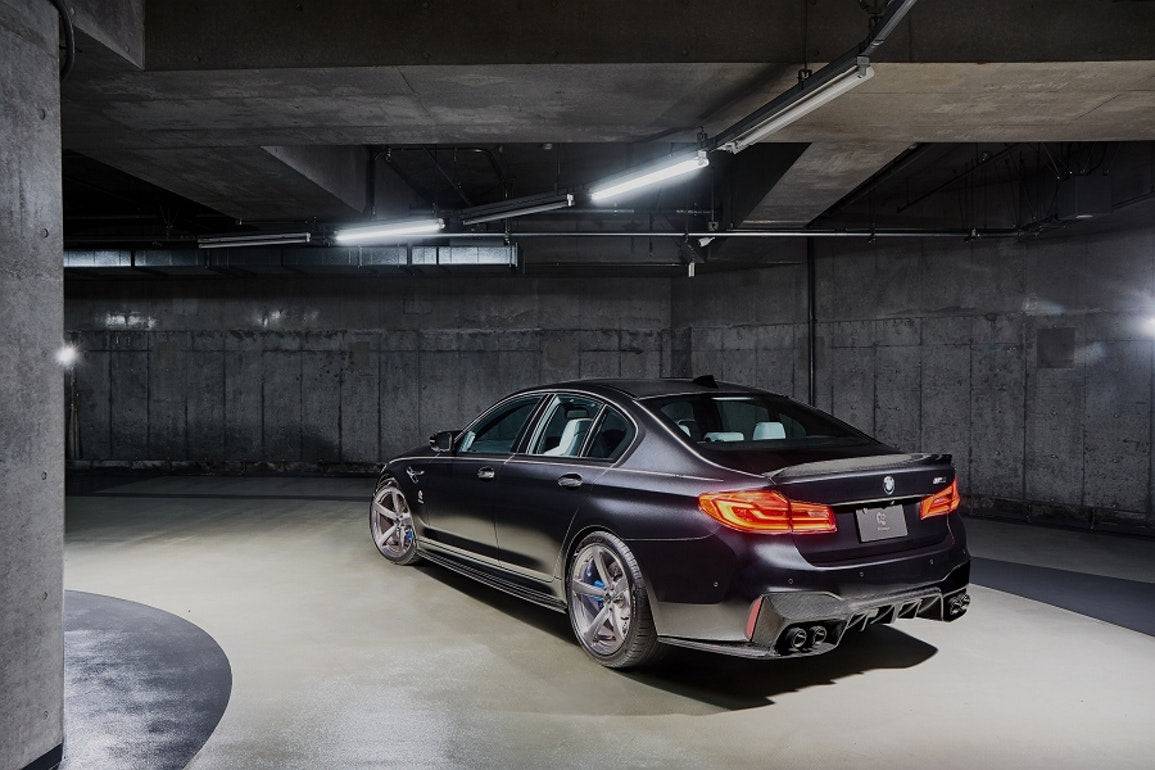 2018-2023 BMW F90 M5 D3 Style Carbon Fiber Side Skirts