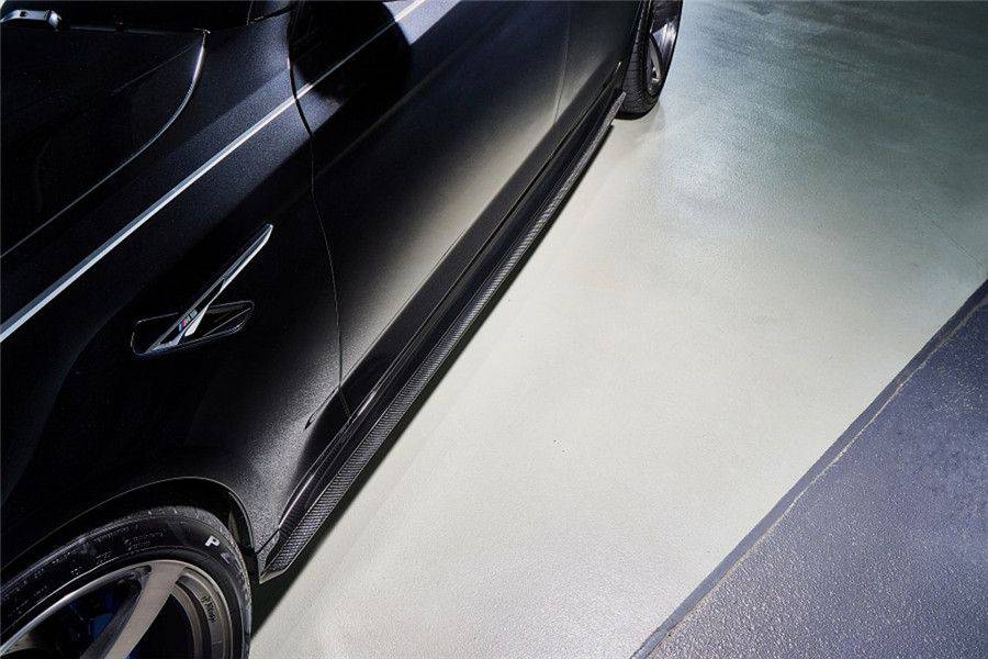 2018-2023 BMW F90 M5 D3 Style Carbon Fiber Side Skirts