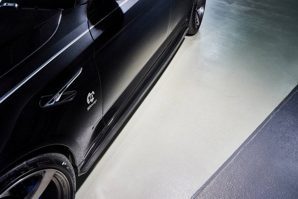 2018-2023 BMW F90 M5 D3 Style Carbon Fiber Side Skirts
