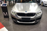 2018-2020 BMW F90 M5 And Competition MP Style Carbon Fiber Front Splitters (NOT LCI)