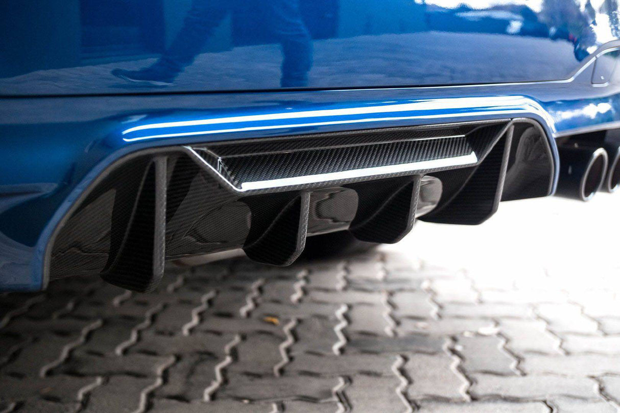 2018-2023 BMW F90 M5 MP Style Carbon Fiber Rear Diffuser