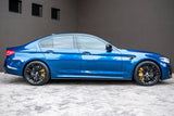 2018-2023 BMW F90 M5 MP Style Carbon Fiber Side Skirts