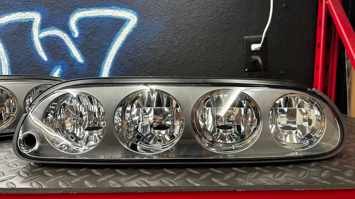NTXGlow Clear Tail Lights Series 2 (MK4 Toyota Supra)