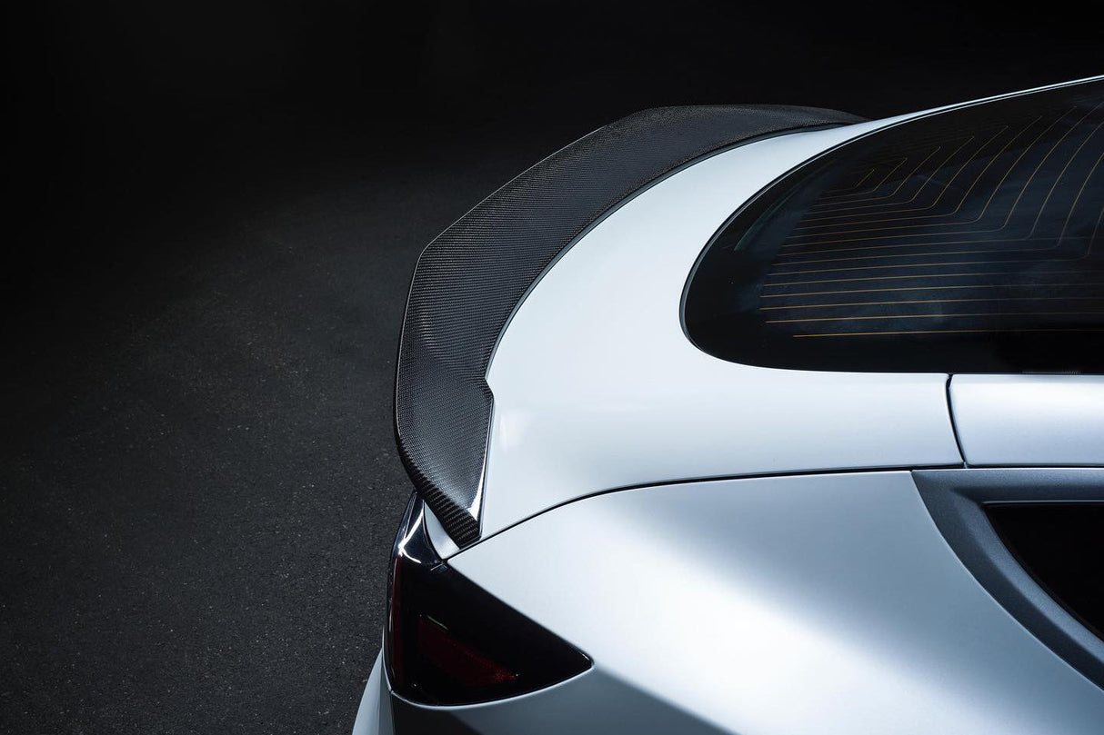 2017-2023 Tesla Model 3 VRS Style Carbon Fiber Trunk Spoiler