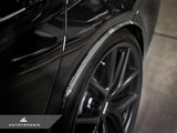 AutoTecknic Carbon Fiber Rear Wheel Arch Extension Set - G30 5-Series