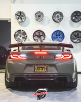 2016-2018 CHEVY CAMARO UMBRA LED TAILLIGHTS GLOSS BLACK/SMOKE LENS