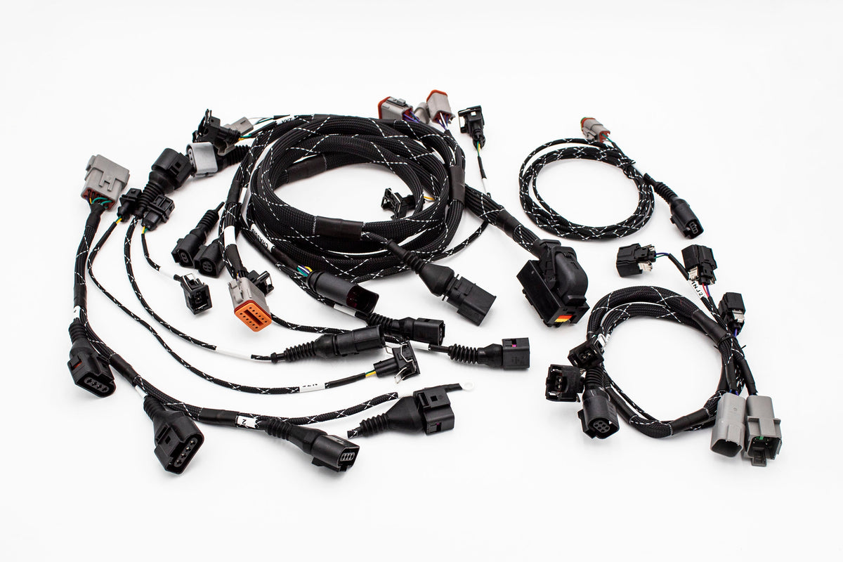 1.8T MK4 Wire Tucked Complete Engine Harness AWP, AWW, BEA, BAM - V2