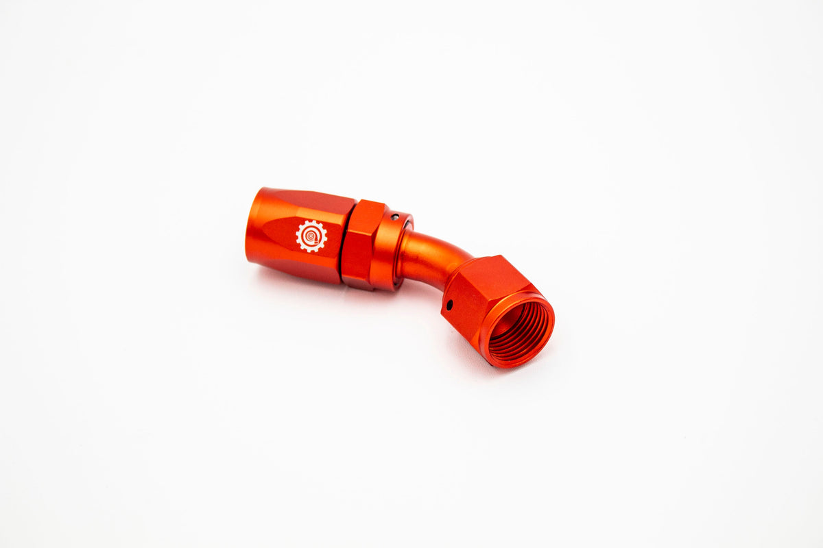 -06 AN 6AN 45 Degree Female Aluminum Hose End Fitting