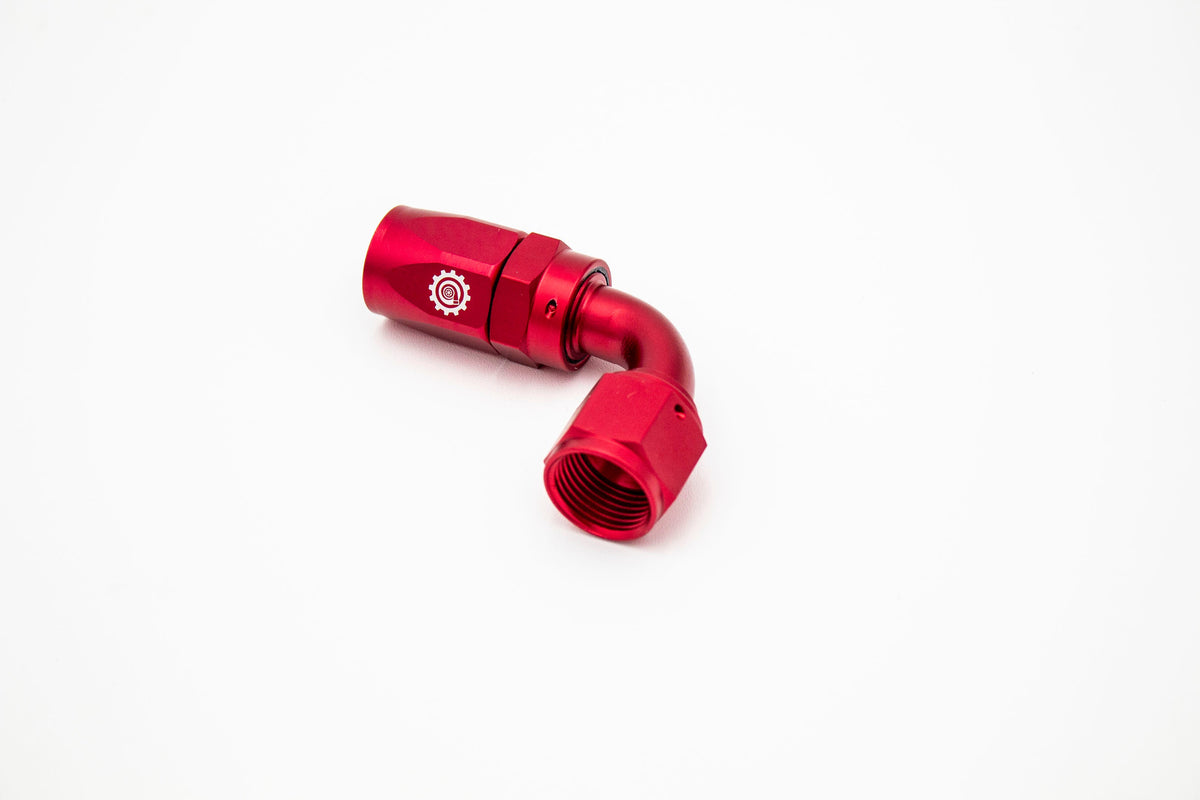 -10 AN 10AN 90 Degree Female Aluminum Hose End Fitting