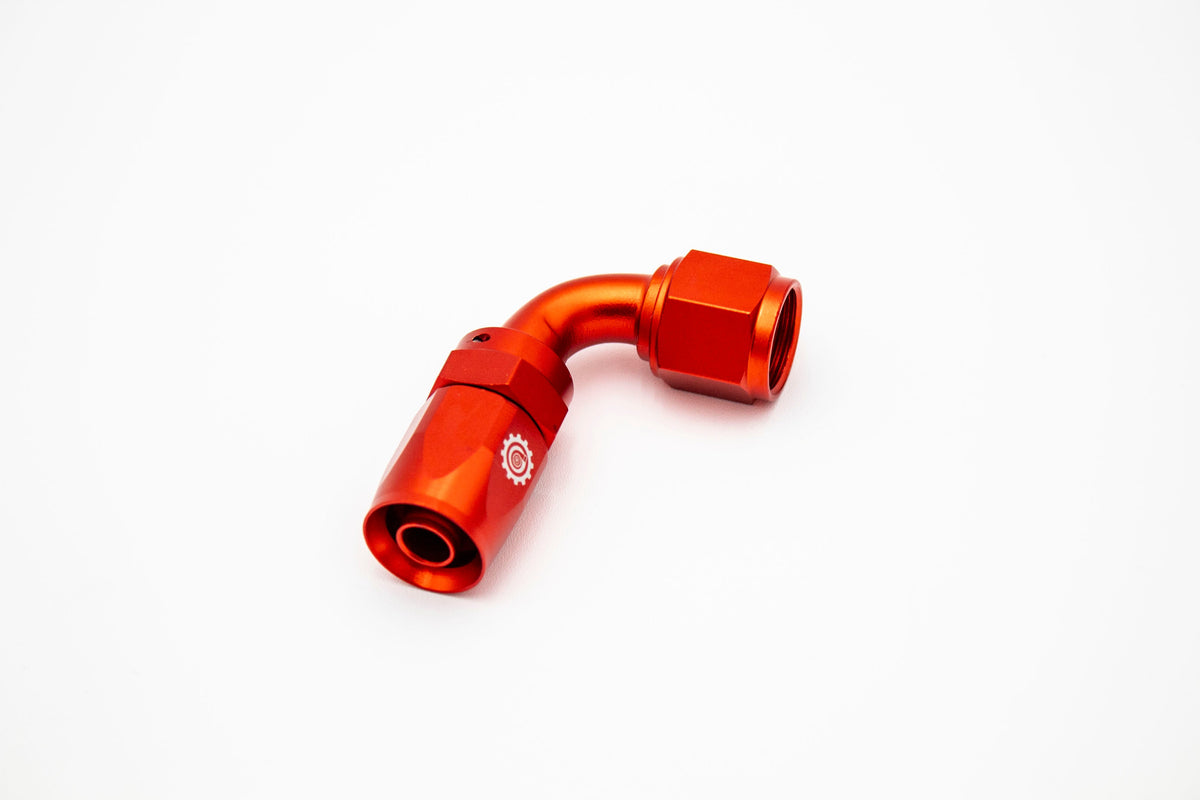 -10 AN 10AN 90 Degree Female Aluminum Hose End Fitting