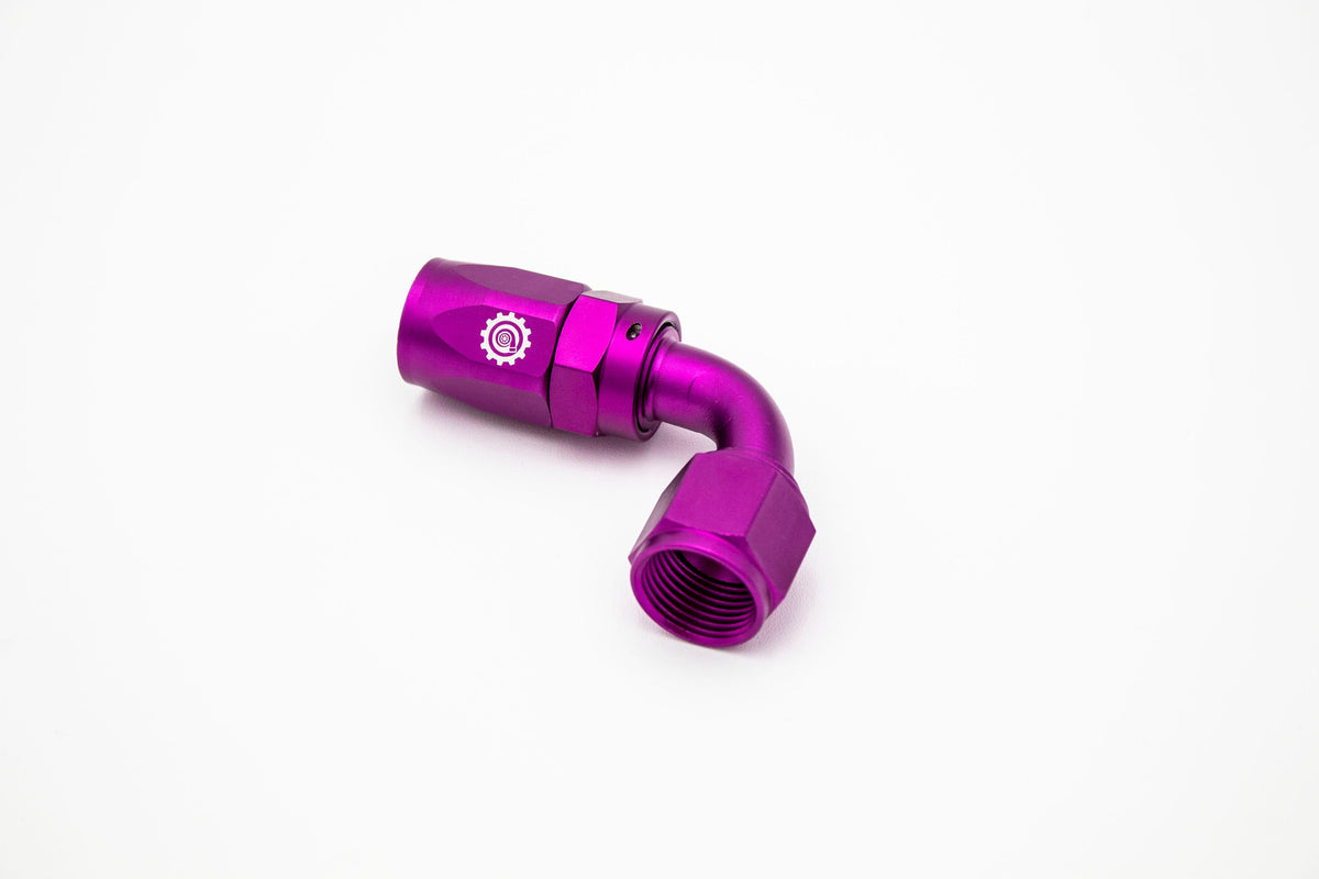 -06 AN 6AN 90 Degree Female Aluminum Hose End Fitting