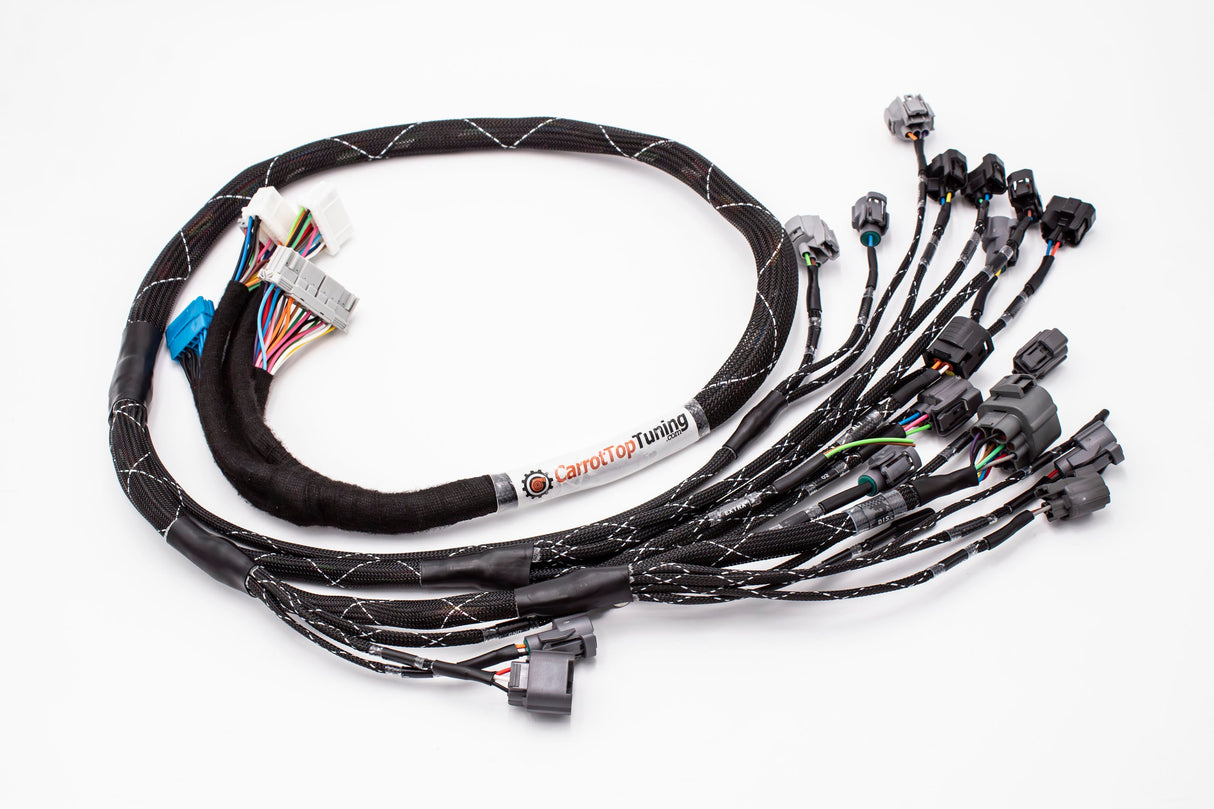 D & B-Series OBD2 Tucked Engine Harness Kit w/ Subharness | 94-95 Integra DC