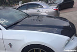 2005-2009 Ford Mustang GT V6 Black Momba BC1 Style Hood