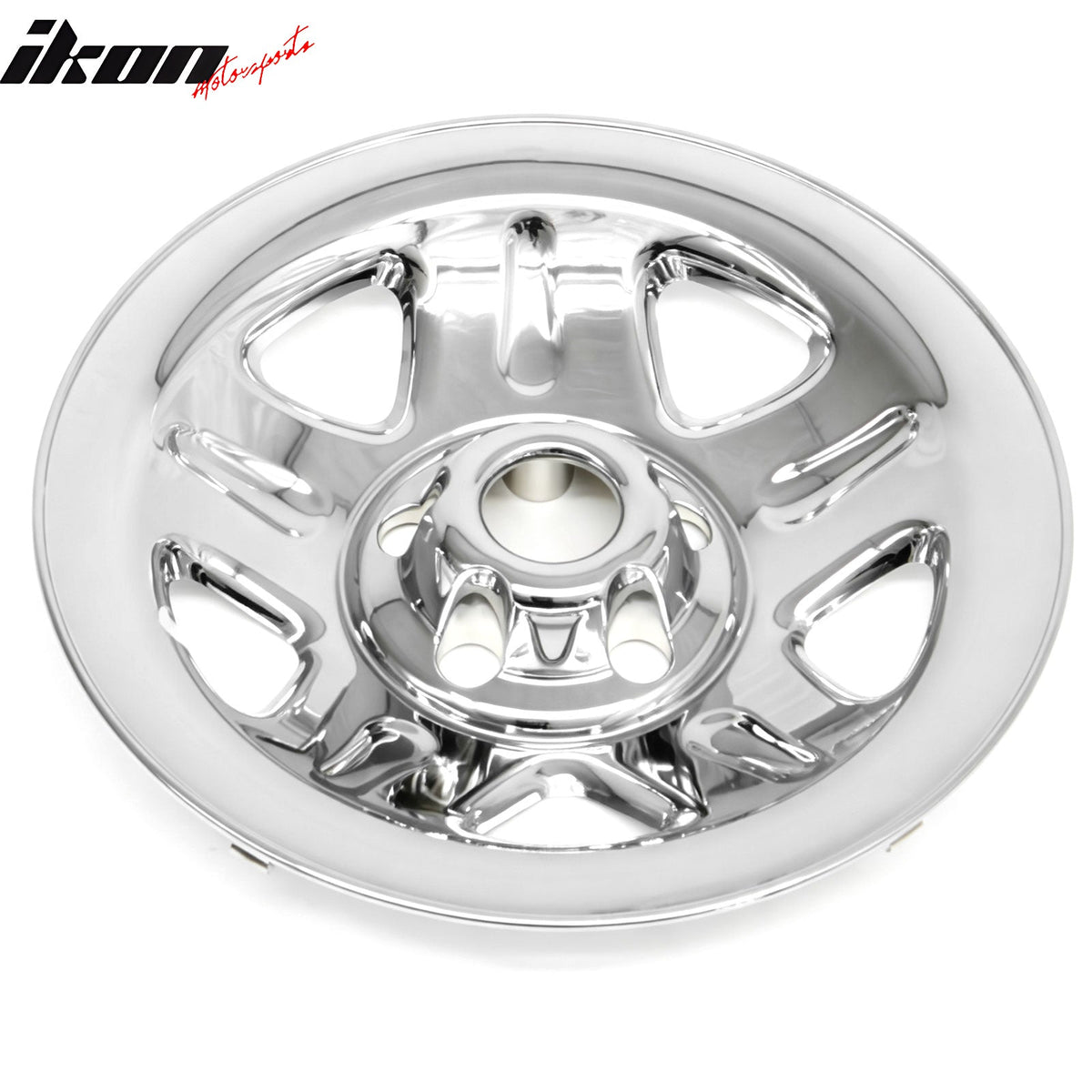 1993-2001 Jeep Cherokee 1997-2001 Wrangler Chrome 15" Wheel Covers 5 Dimpled Spokes Hubcaps Rim ABS 4PCS Set
