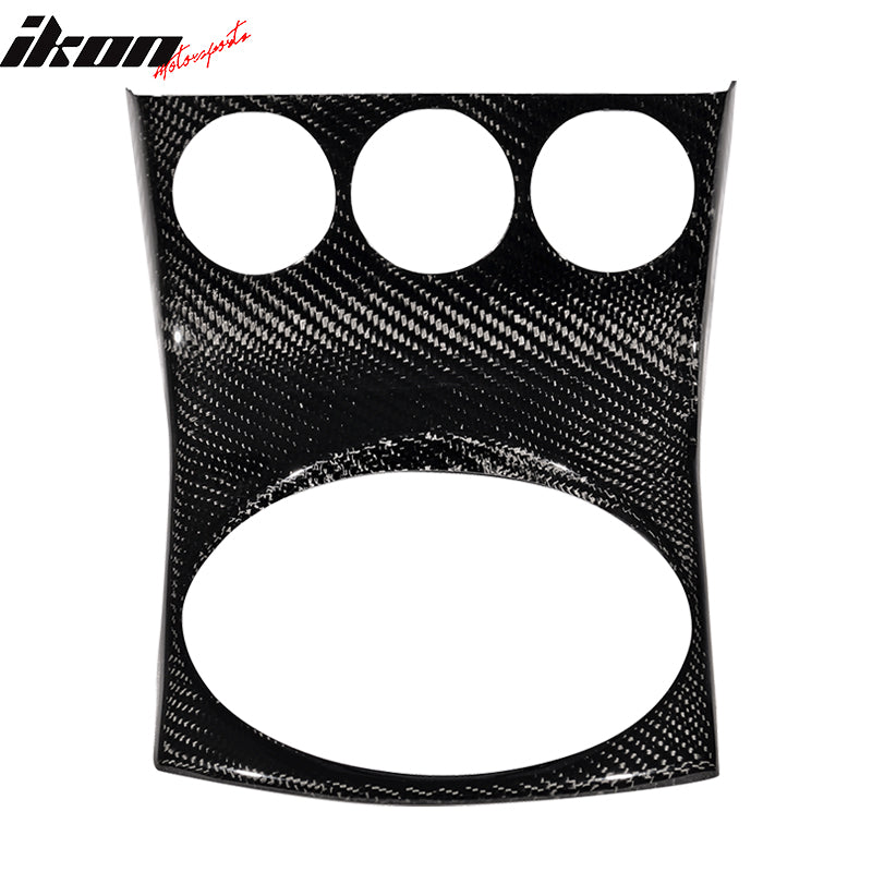 2003-2005Â Nissan 350Z Z33 Shifter Center Dash Trim Cover Carbon Fiber