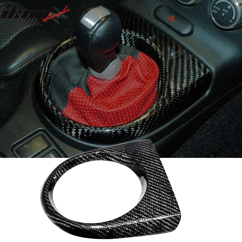2006-2009Â  Nissan 350Z Shifter Center Dash Trim Cover Carbon Fiber CF