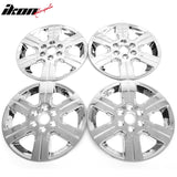 2009-2017 Chevrolet Traverse Chrome 18 Inch Wheel Covers Hubcaps Rim 4PCS Set