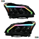 (2010-2013) Infiniti G37 Multicolor Flow DRL Boards (for Spyder Headlights only)