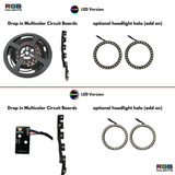 Infiniti Q50 Multicolor Flow DRL Boards (2014-2024)