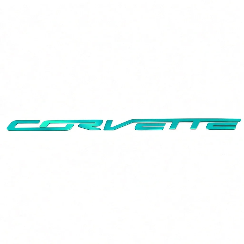 JDC Titanium "Corvette" Badge | 2014-2019 C7 Corvette