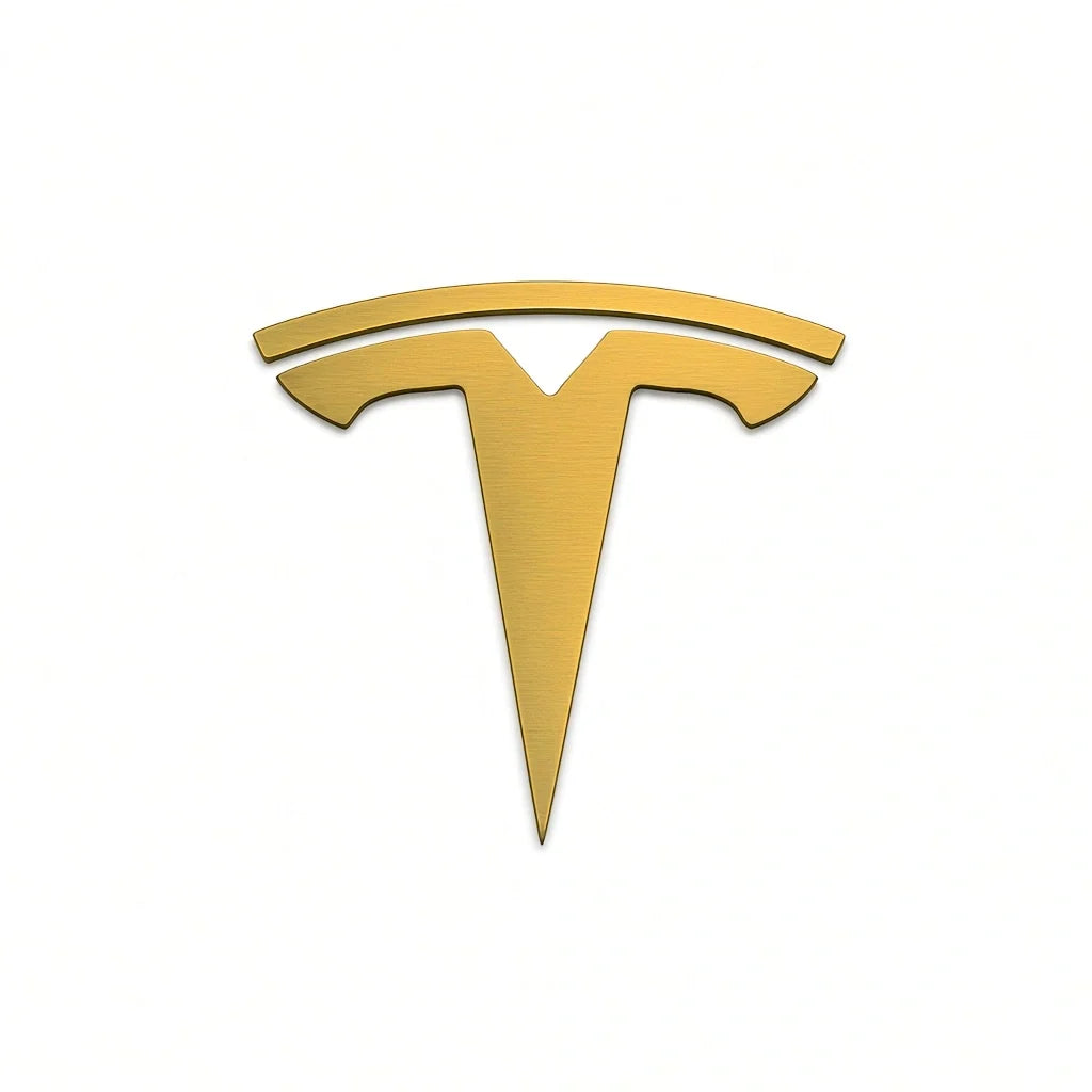 JDC Titanium "Tesla" Badge