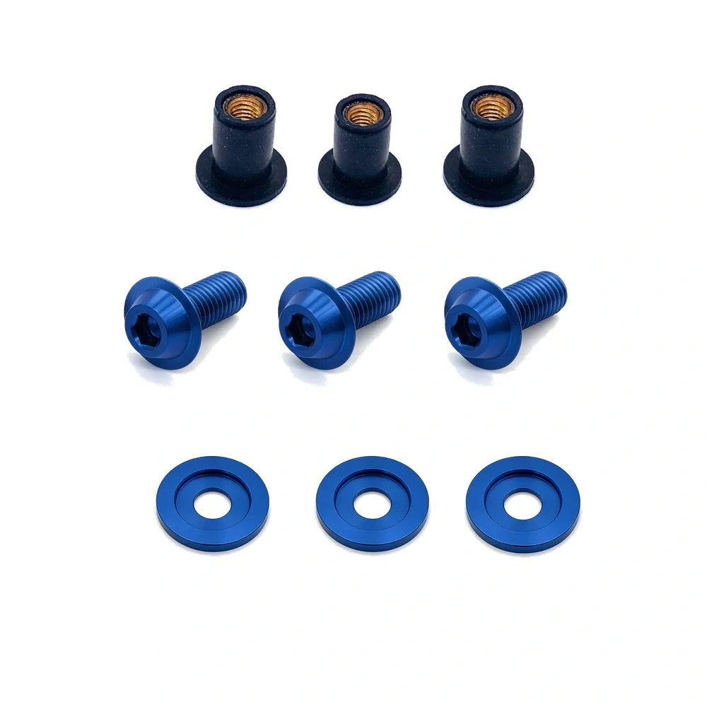 JDC Titanium A/C Service Valve Cover Kit | Honda S2000