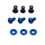 JDC Titanium A/C Service Valve Cover Kit | Honda S2000