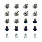 JDC Titanium Battery & Brake Reservoir Panel Plastic Rivet Replacement Kit | Nissan R35 GT-R