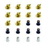 JDC Titanium Battery & Brake Reservoir Panel Plastic Rivet Replacement Kit | Nissan R35 GT-R