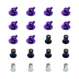 JDC Titanium Battery & Brake Reservoir Panel Plastic Rivet Replacement Kit | Nissan R35 GT-R
