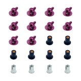 JDC Titanium Battery & Brake Reservoir Panel Plastic Rivet Replacement Kit | Nissan R35 GT-R