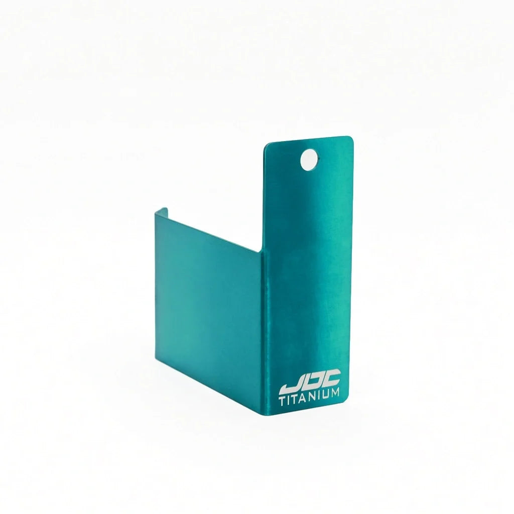 JDC Titanium Cam Position Sensor Heat Shield | Mitsubishi Evo 4-9