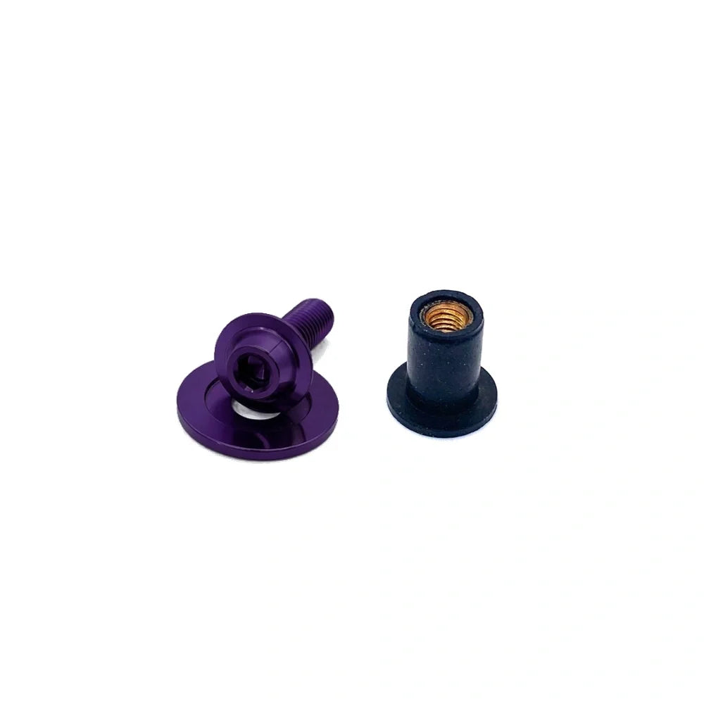 JDC Titanium Washer Fluid Pop Clip Replacement Kit | 2022+ Honda Civic Si 11th Gen