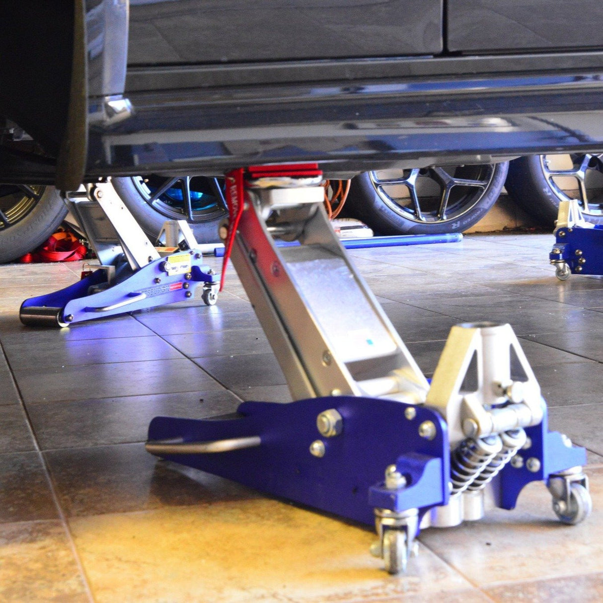 Floor Jack Safety Stops