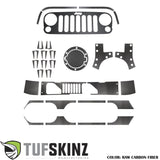 Exterior Trim Kit Fits 2007-2018 Jeep Wrangler JK
