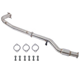 Subaru 6MT High Flow Cat Resonated Pipe Intake Tube Exhaust For 15-21 WRX