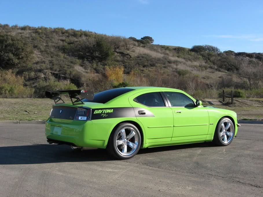 Dodge Charger GTC300 67" Carbon Fiber Adjustable Wing 2006 - 2011