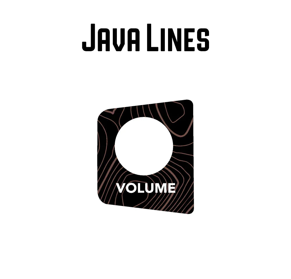 Topographic Volume Button Trim Cover - 2024+ Land Cruiser