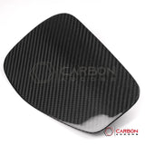 2018+ Jeep Wrangler JL / 2020+ Gladiator JT Real Carbon Fiber Fuel Door Gas Cap Cover | Glossy or Matte