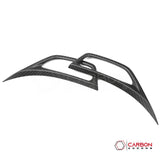 2018+ Jeep Wrangler JL & 2020+ Gladiator JT Real Carbon Fiber Fender Side Vent Trim Covers