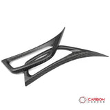 2018+ Jeep Wrangler JL & 2020+ Gladiator JT Real Carbon Fiber Fender Side Vent Trim Covers