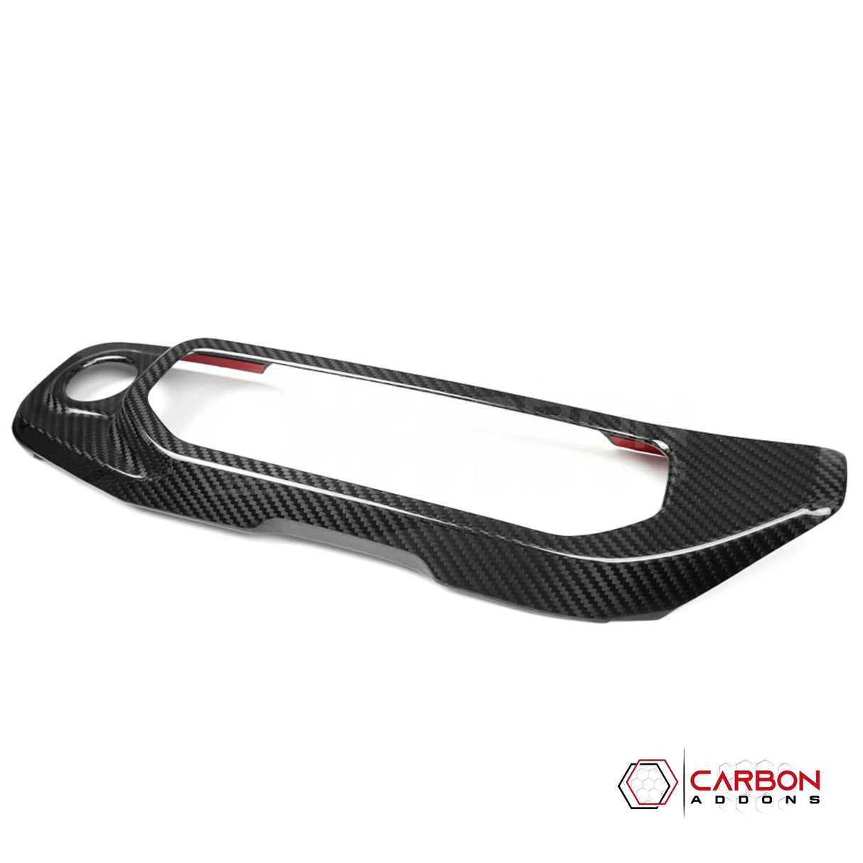 2018+ Jeep Wrangler JL & 2020+ Gladiator JT Real Carbon Fiber Push Start & Radio Control Trim Cover