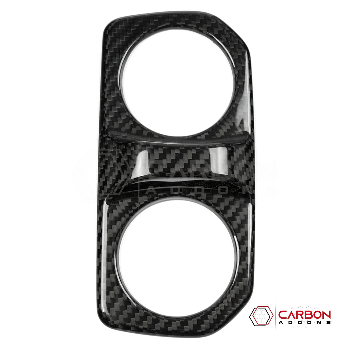 2018+ Jeep Wrangler JL / 2020+ Gladiator JT Rear Air Vents Outlet Cover – Real Dry Carbon Fiber (Glossy or Matte) 2020–Current