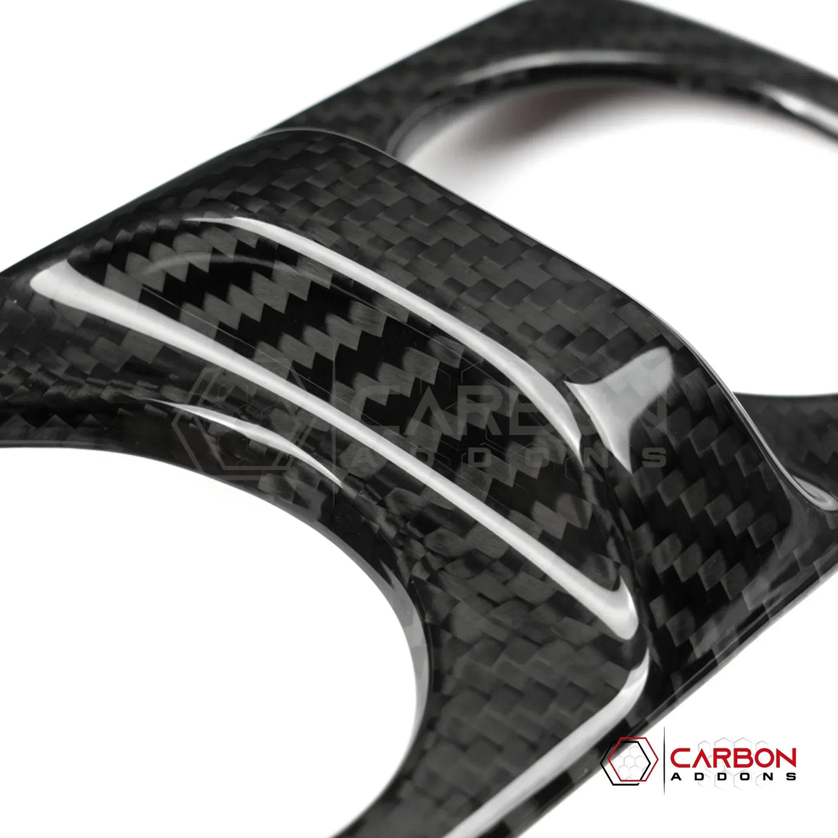 2018+ Jeep Wrangler JL / 2020+ Gladiator JT Rear Air Vents Outlet Cover – Real Dry Carbon Fiber (Glossy or Matte) 2020–Current