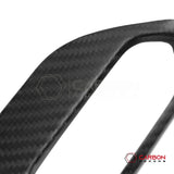 2018+ Jeep Wrangler JL & 2020+ Gladiator JT Real Carbon Fiber 4WD Shifter Base Trim Cover
