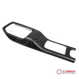 2018+ Jeep Wrangler JL & 2020+ Gladiator JT Real Carbon Fiber 4WD Shifter Base Trim Cover