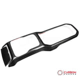 2018+ Jeep Wrangler JL & 2020+ Gladiator JT Real Carbon Fiber Center Console Shift Panel Trim