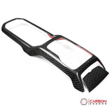 2018+ Jeep Wrangler JL & 2020+ Gladiator JT Real Carbon Fiber Center Console Shift Panel Trim